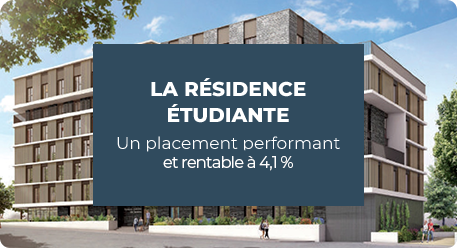 la Résidence étudiante : un placement performant et rentable à 4.25% par an